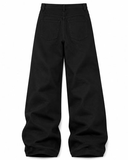 BLACK FLARE DENIM