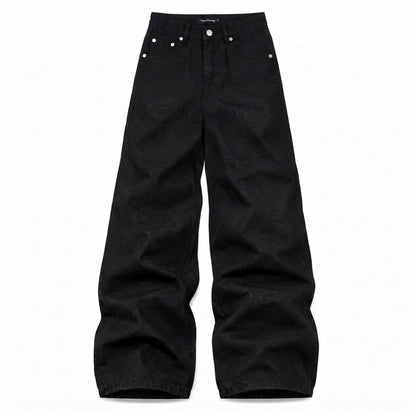BLACK FLARE DENIM